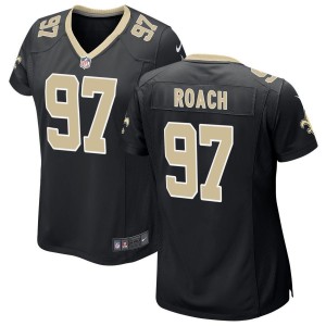 Malcolm Roach New Orleans Saints Nike Women's Game Jersey - Black