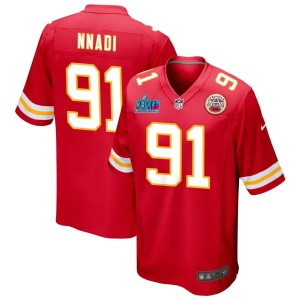 Derrick Nnadi Kansas City Chiefs Nike Super Bowl LVII Game Jersey - Red