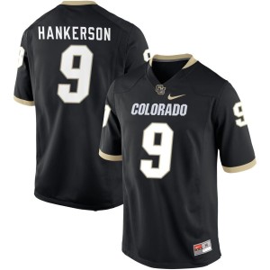 Anthony Hankerson Colorado Buffaloes Nike NIL Replica Football Jersey - Black