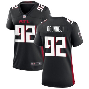 Adetokunbo Ogundeji Nike Atlanta Falcons Women's Game Jersey - Black