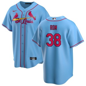 Drew Rom St. Louis Cardinals Nike Alternate Replica Jersey - Light Blue