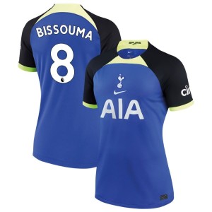 Yves Bissouma Tottenham Hotspur Nike Women's 2022/23 Away Breathe Stadium Replica Jersey - Blue