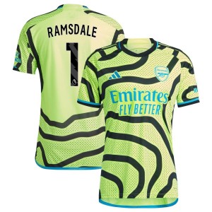 Aaron Ramsdale  Arsenal adidas 2023/24 Away Replica Jersey - Yellow