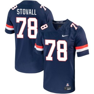 Grayson Stovall Arizona Wildcats Nike NIL Replica Football Jersey - Navy