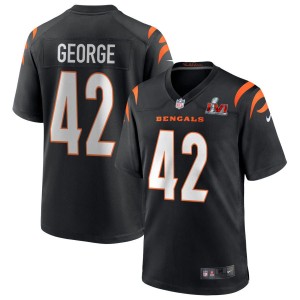 Allan George Cincinnati Bengals Nike Super Bowl LVI Game Jersey - Black