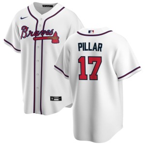 Kevin Pillar Atlanta Braves Nike Home Replica Jersey - White