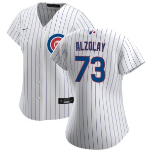 Adbert Alzolay Chicago Cubs Nike Women's Home Replica Jersey - White