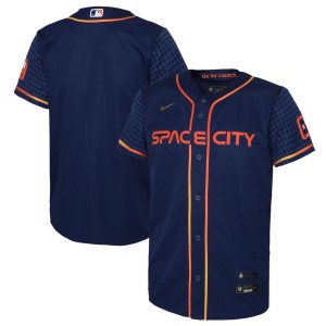 Toddler Nike Navy Houston Astros 2022 City Connect Replica Jersey