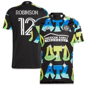 Miles Robinson Atlanta United FC adidas 2023 The 404 Replica Player Jersey - Black