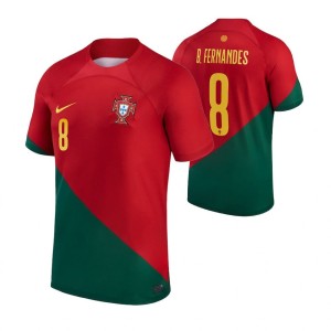 Portugal Bruno Fernandes Home Jersey 2022 World Cup Kit