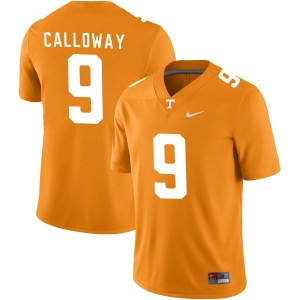 Jimmy Calloway Tennessee Volunteers Nike NIL Replica Football Jersey - White