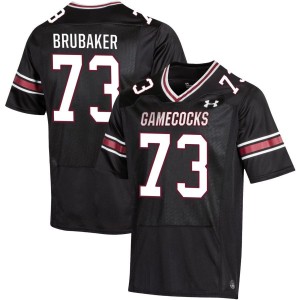 Ryan Brubaker South Carolina Gamecocks Under Armour NIL Replica Football Jersey - Black