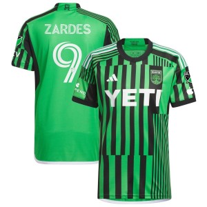 Gyasi Zardes Austin FC adidas 2023 Las Voces Kit Authentic Jersey - Green