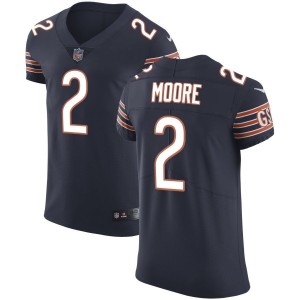 DJ Moore Chicago Bears Nike Vapor Untouchable Elite Jersey - Navy