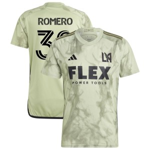 Abraham Romero LAFC adidas 2023 Smokescreen Replica Jersey - Green