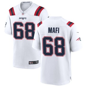 Atonio Mafi New England Patriots Nike Game Jersey - White