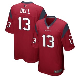 Tank Dell Houston Texans Nike Alternate Game Jersey - Red