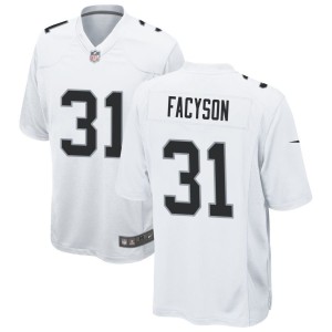 Brandon Facyson Las Vegas Raiders Nike Game Jersey - White
