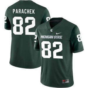 Brennan Parachek Michigan State Spartans Nike NIL Replica Football Jersey - Green