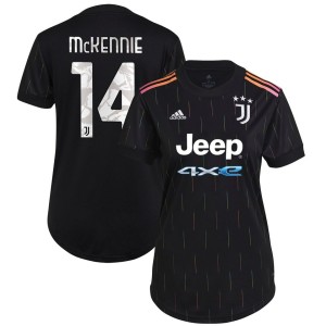 Weston McKennie Juventus adidas Women's 2021/22 Away Replica Player Jersey - Black