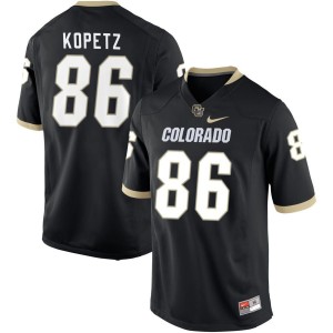 Brady Kopetz Colorado Buffaloes Nike NIL Replica Football Jersey - Black