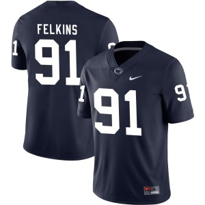 Alex Felkins Penn State Nittany Lions Nike NIL Replica Football Jersey - Navy