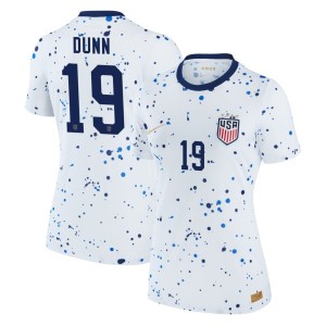 Crystal Dunn USWNT Nike Women's 2023 Home Replica Jersey - White