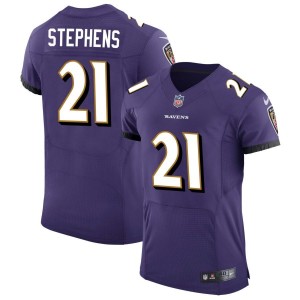 Brandon Stephens Baltimore Ravens Nike Speed Machine Elite Jersey - Purple