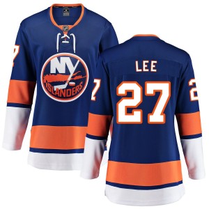 Anders Lee New York Islanders Fanatics Branded Women's Home Breakaway Jersey - Blue