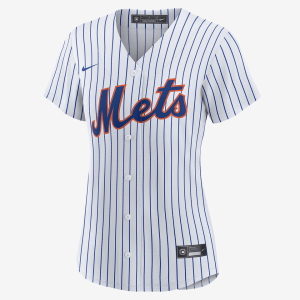 MLB New York Mets (Javier Baez) Women's Replica Baseball Jersey - White