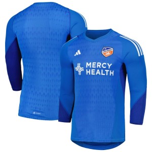 FC Cincinnati adidas 2023 Goalkeeper Long Sleeve Replica Jersey - Blue