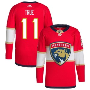 Alexander True Florida Panthers adidas Home Primegreen Authentic Pro Jersey - Red