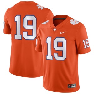 #19 Clemson Tigers Nike Game Jersey - Orange