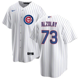 Adbert Alzolay Chicago Cubs Nike Youth Home Replica Jersey - White