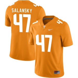 Matthew Salansky Tennessee Volunteers Nike NIL Replica Football Jersey - White