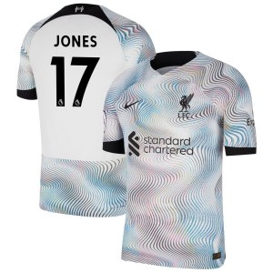 Curtis Jones Liverpool Nike 2022/23 Away Vapor Match Authentic Jersey - White