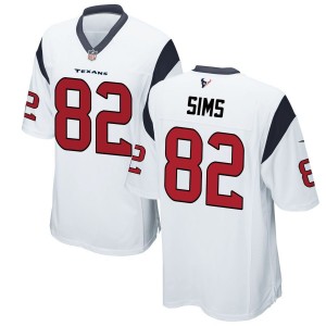 Steven Sims Houston Texans Nike Game Jersey - White