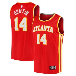 AJ Griffin Atlanta Hawks Fanatics Branded 2022 NBA Draft First Round Pick Fast Break Replica Player Jersey - Icon Edition - Red