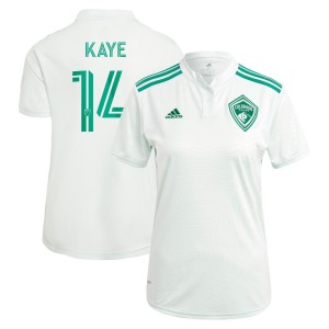 Mark-Anthony Kaye Colorado Rapids adidas Women's 2021 Class Five Replica Player Jersey - Green