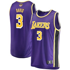 Men's Los Angeles Lakers Anthony Davis Statement Jersey Purple