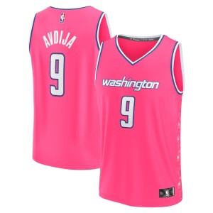 Deni Avdija Washington Wizards Fanatics Branded 2022/23 Fastbreak Jersey - City Edition - Pink