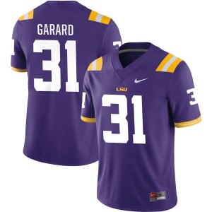 Everett Garard LSU Tigers Nike NIL Replica Football Jersey - Purple