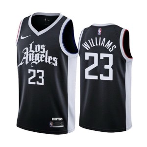 Men's Los Angeles Clippers Lou Williams City Edition Jersey - Black