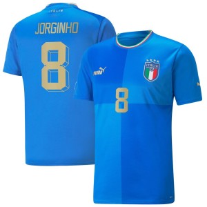 Jorginho Italy National Team Puma 2022/23 Home Replica Player Jersey - Blue
