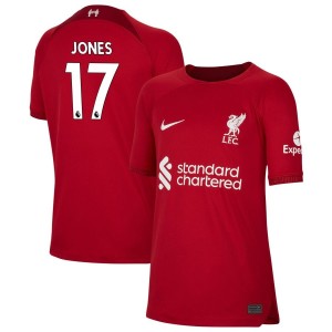 Curtis Jones Sadio Mané Liverpool Nike Youth 2022/23 Home Replica Player Jersey - Red