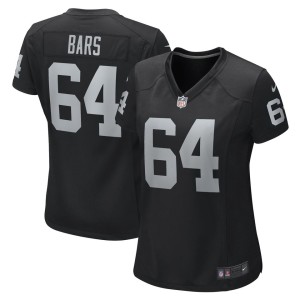 Alex Bars Las Vegas Raiders Nike Women's Game Player Jersey - Black