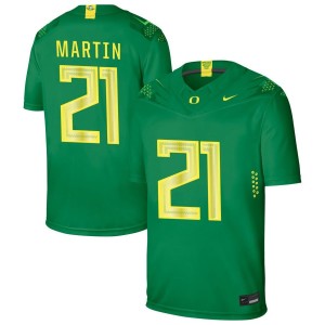 Cole Martin Oregon Ducks Nike NIL Replica Football Jersey - Green
