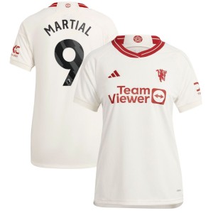 Anthony Martial Manchester United adidas 2023/24 Third Replica Player Jersey - White