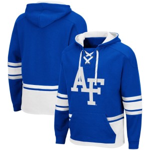 Air Force Falcons Colosseum Lace Up 3.0 Pullover Hoodie - Royal