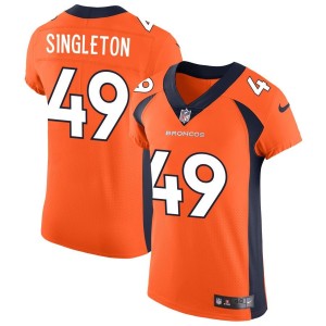 Alex Singleton Denver Broncos Nike Vapor Untouchable Elite Jersey - Orange